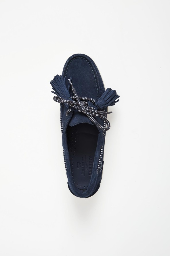Mokasyny damskie zamszowe Dockside WEEKEND MAX MARA