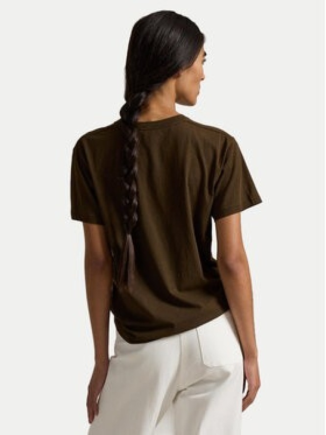 Polo Ralph Lauren T-Shirt 211A96599001 Brązowy Relaxed Fit