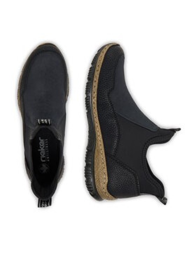 Rieker Półbuty N3275-00 Czarny