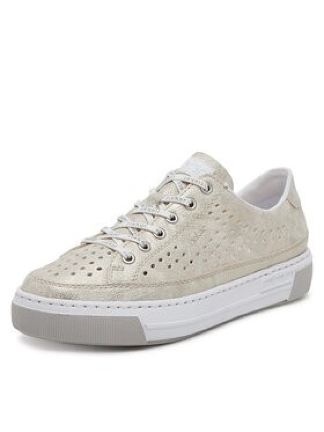 Rieker Sneakersy CEO-L8849-60 Złoty