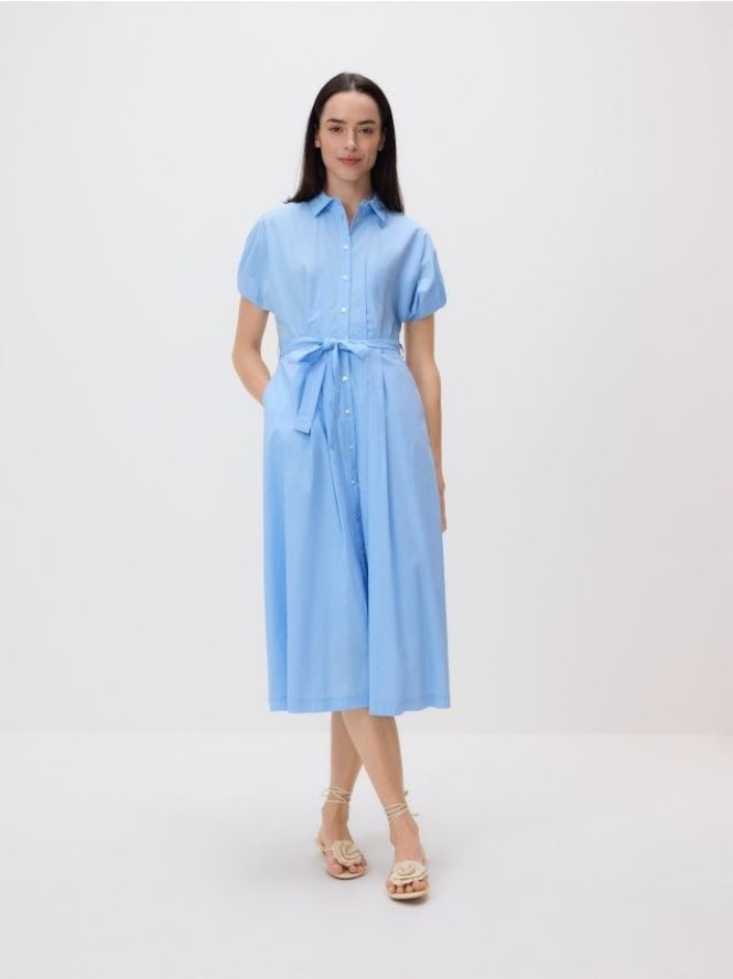 Szmizjerka midi - jasnoniebieski