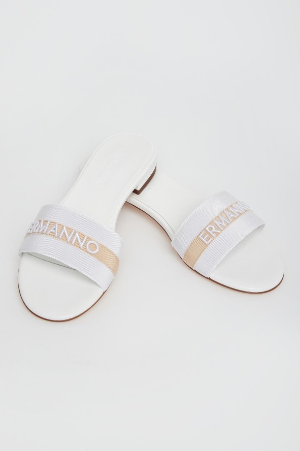 Klapki damskie skórzane ERMANNO FIRENZE