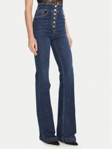 Elisabetta Franchi Jeansy P-J03D-56E2 Niebieski Regular Fit