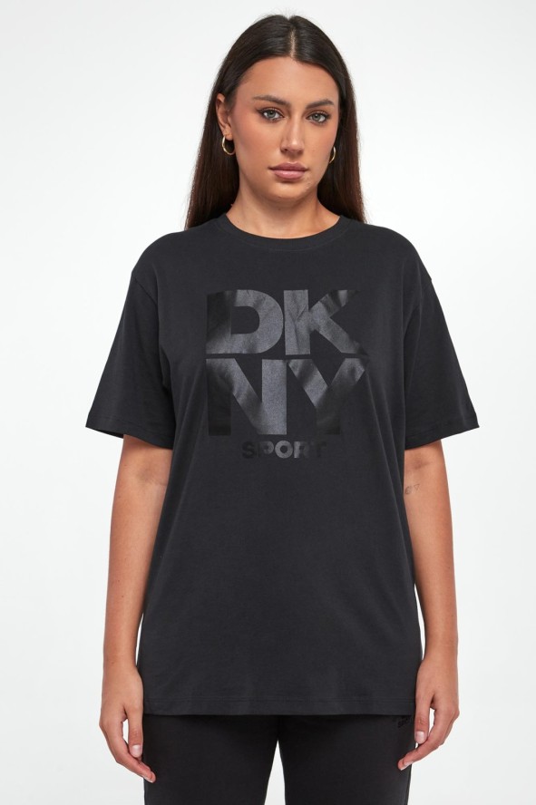 T-shirt damski DKNY