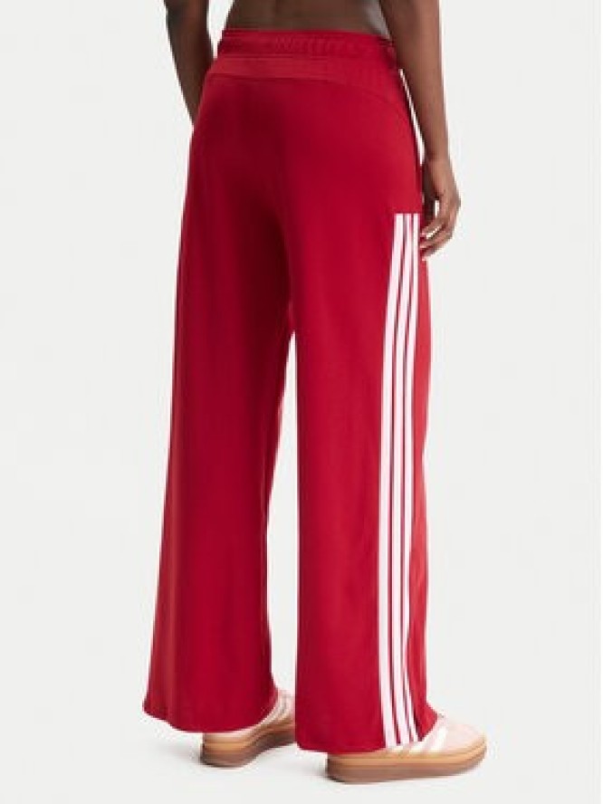 adidas Spodnie dresowe House Of Tiro KD4298 Czerwony Wide Leg
