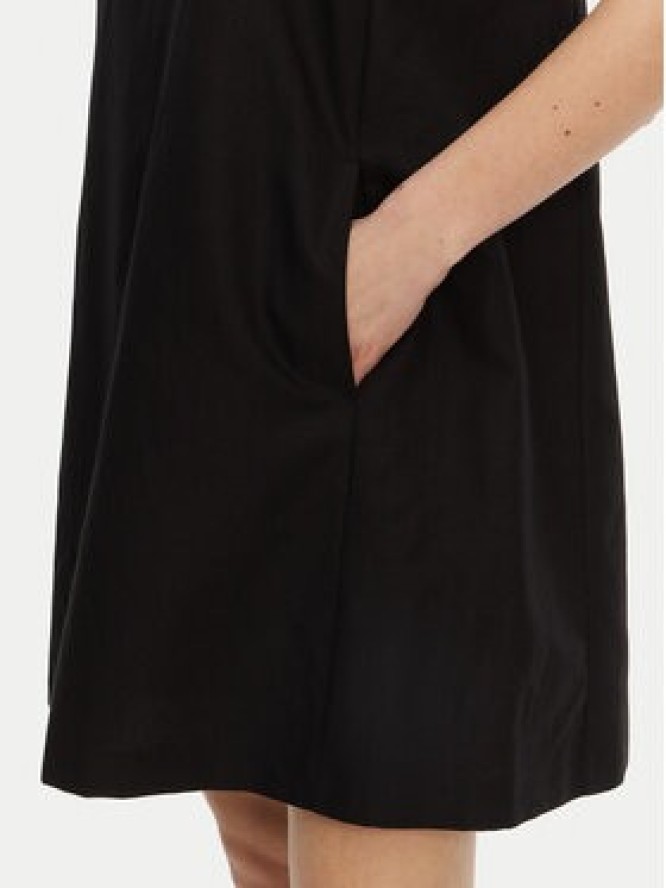 Weekend Max Mara Sukienka codzienna Racer 2515221102 Czarny Regular Fit