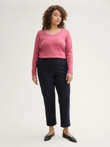 T-SHIRT BLUZKA DAMSKA PLUS SIZE TOM TAILOR 46