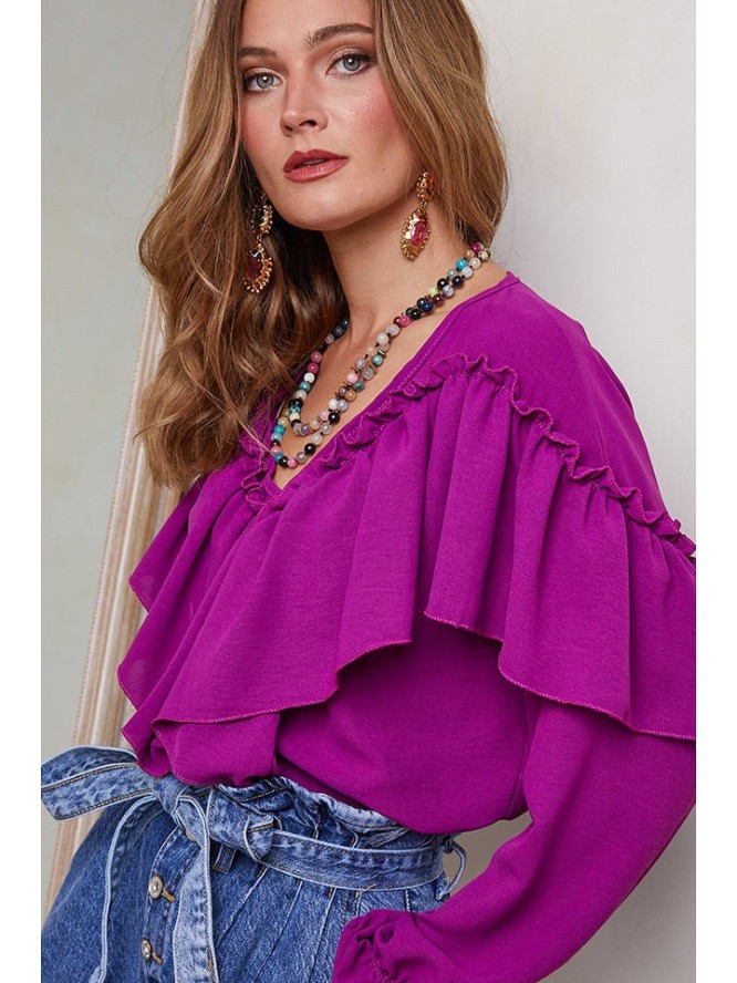 Joséfine Bluzka w kolorze fioletowym rozmiar: S