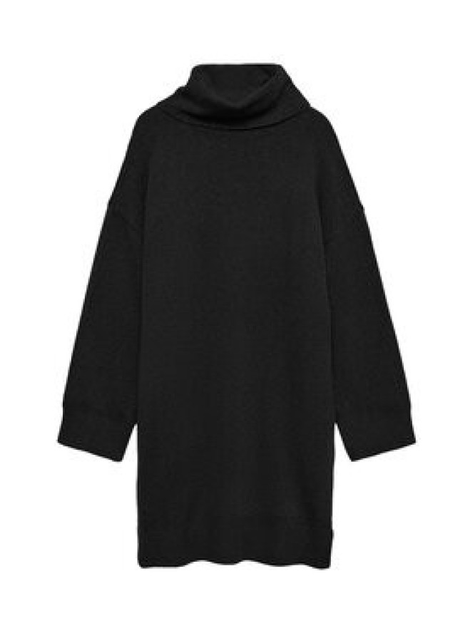 Vero Moda Sukienka dzianinowa Aquarius 10331900 Czarny Regular Fit