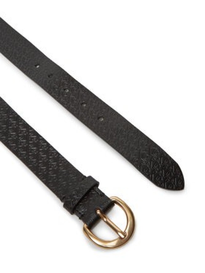 Calvin Klein Pasek Damski Classic Buckle Aop 30Mm LV04K7019G Czarny