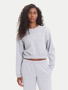 Under Armour Bluza Ua Rival 6007035 Szary Loose Fit