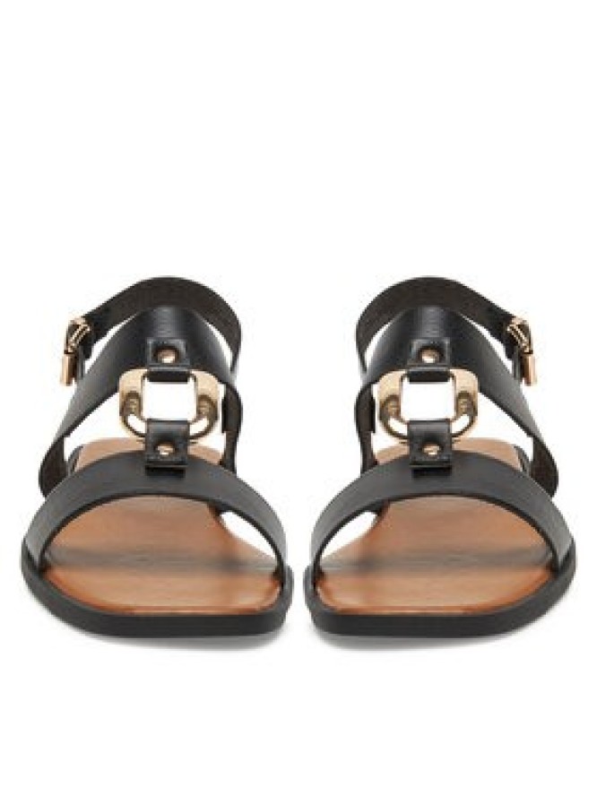 JENNY Sandały WS6561-02A Czarny