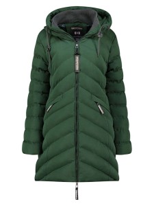 ANAPURNA Parka "Clarisana" w kolorze zielonym rozmiar: S