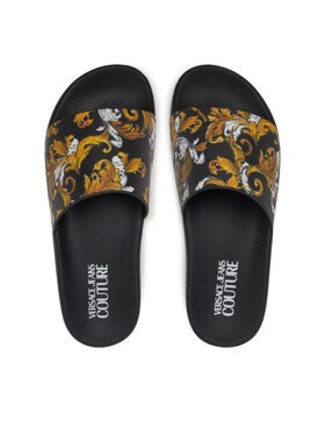 Versace Jeans Couture Klapki 78VA3SQ3 Czarny