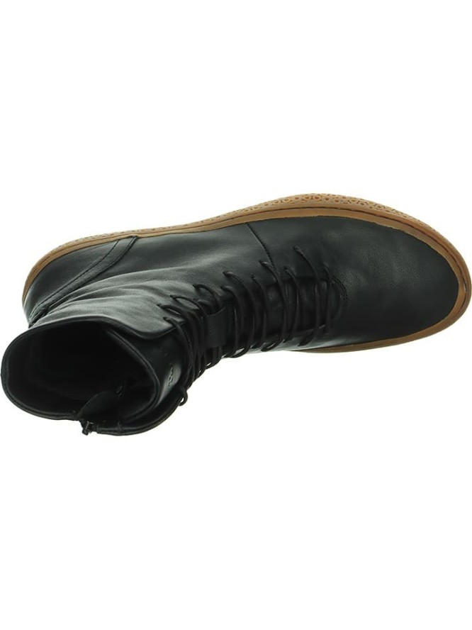 Think! Skórzane botki "Tjub" w kolorze czerwonym rozmiar: 36