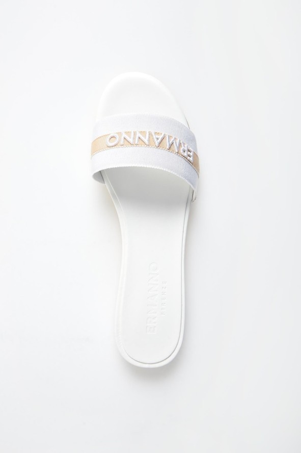 Klapki damskie skórzane ERMANNO FIRENZE