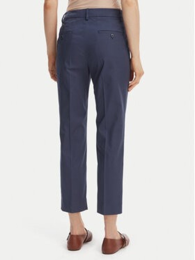 Weekend Max Mara Spodnie materiałowe Cecco 2615131082 Granatowy Regular Fit