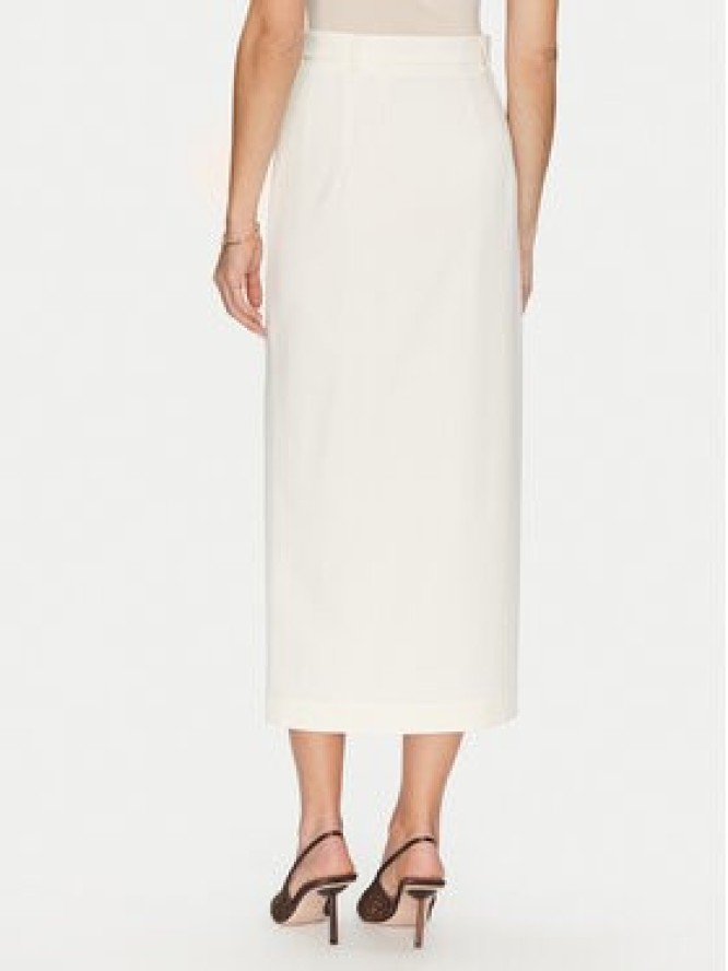 Simona Corsellini Spódnica ołówkowa P25CPGO01501 Beżowy Slim Fit