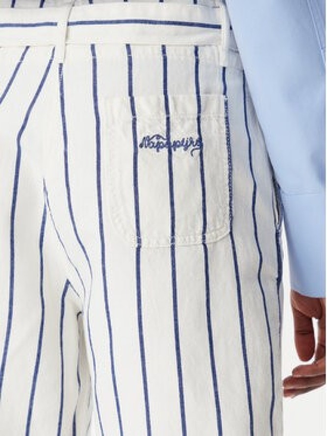 Napapijri Szorty materiałowe NP0A4IEW89S1 Biały Regular Fit