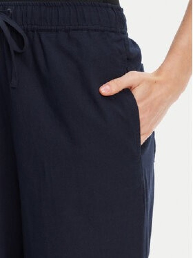 Mustang Spodnie materiałowe Tuscaloosa 1016583 Granatowy Wide Fit