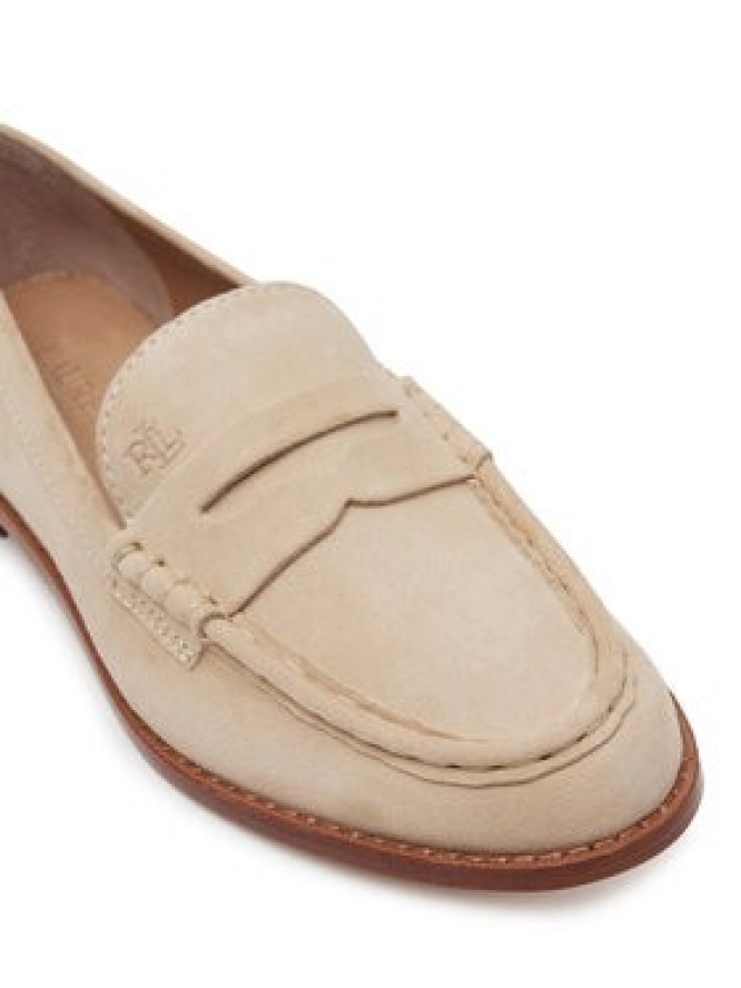 LAUREN RALPH LAUREN Mokasyny Wynnie 802970584001 Beżowy