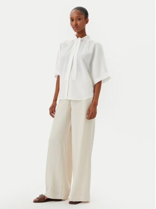 Marc O'Polo Bluzka 503 0840 41013 Biały Relaxed Fit