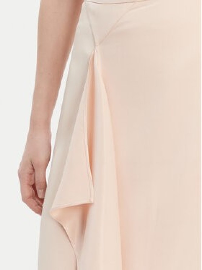 BOSS Spódnica midi Vemuth 50552076 Różowy Regular Fit