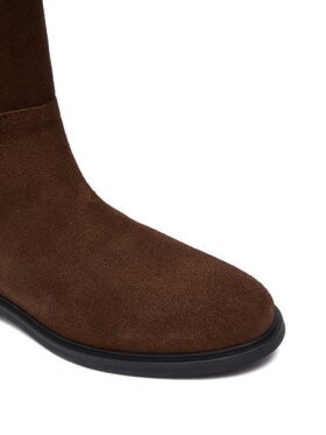 Tommy Hilfiger Kozaki Flag FW0FW08779 Brązowy