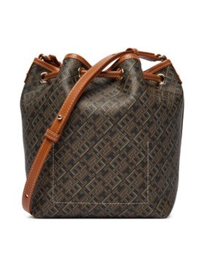 Tommy Hilfiger Torebka Th Monoplay Bucket Le AW0AW18847 Czarny