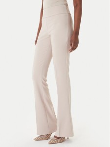 Rinascimento Spodnie materiałowe CFC0127876003 Beżowy Slim Fit