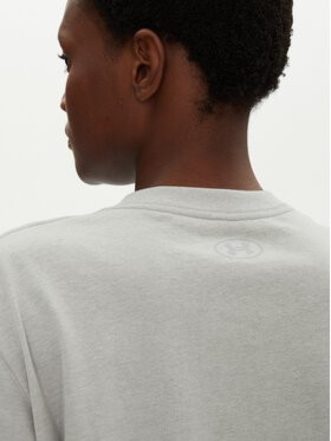 Under Armour T-Shirt Rival 1389721 Szary Loose Fit