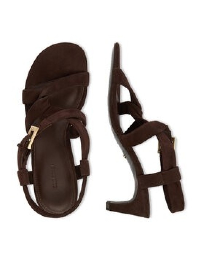 GINO ROSSI Sandały EO-124943 Brązowy