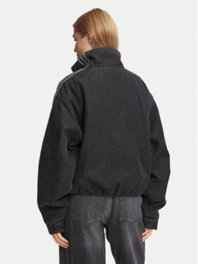adidas Kurtka jeansowa Firebird Jacket KT4233 Czarny Regular Fit