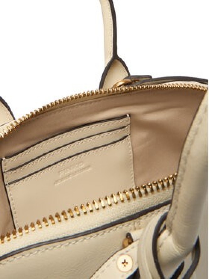 PINKO Torebka Bowling Bag Baguette AI 25-26 105334 A2VW Écru