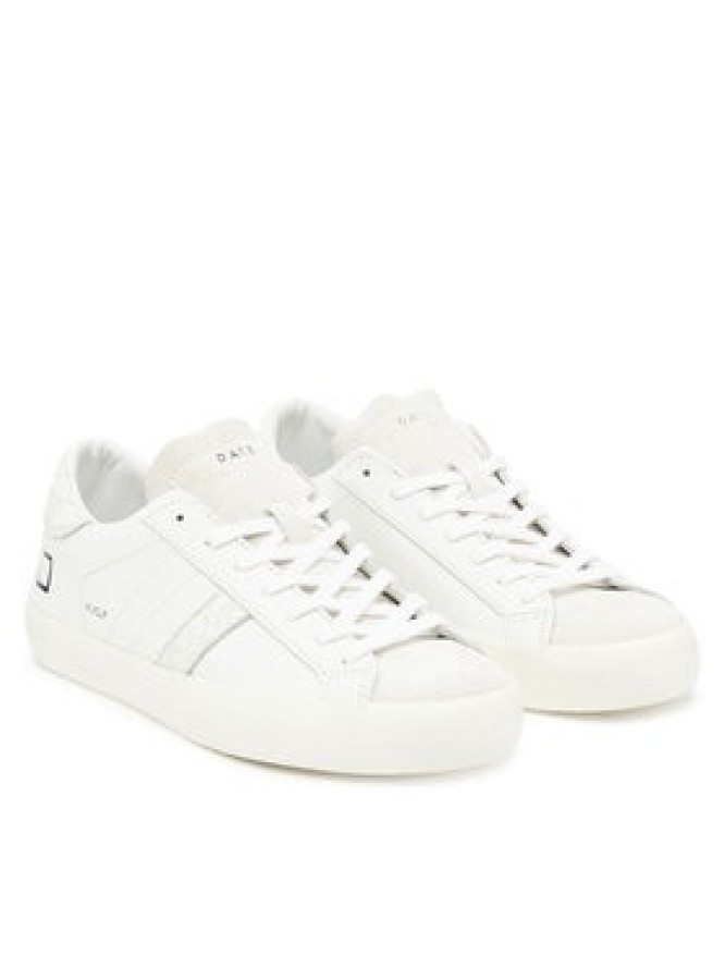 D.A.T.E. Sneakersy Hill Low Calf W431-HL-CA Biały