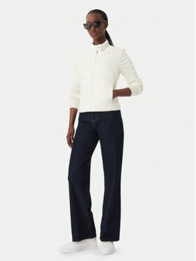 Tommy Hilfiger Kurtka przejściowa WW0WW51095 Kremowy Regular Fit