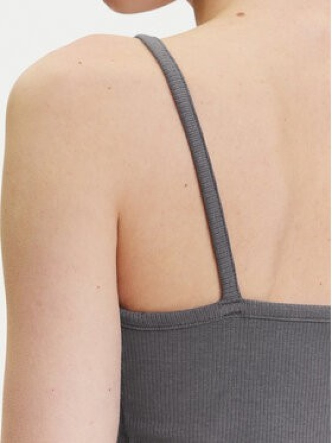 adidas Top ALL SZN Rib JJ1223 Szary Slim Fit