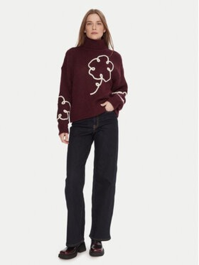 ONLY Jeansy Madison 15352206 Granatowy Wide Leg