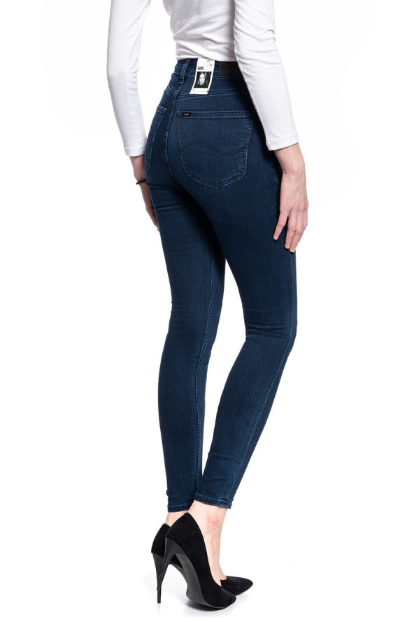 DAMSKIE SPODNIE JEANSOWE LEE IVY SUMMER NIGHT L32EFGVY 112107391