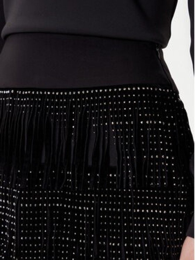 DKNY Spódnica mini P53N6C59 Czarny Regular Fit