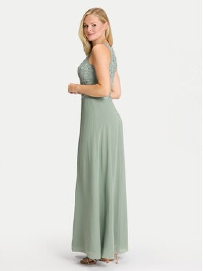 Swing Sukienka wieczorowa 5AI01400 Zielony Regular Fit