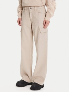 G-Star Raw Spodnie materiałowe Judee D24673-E078 Beżowy Relaxed Fit