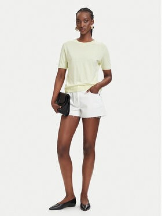 Patrizia Pepe T-Shirt 2M4542/J419-Y841 Żółty Regular Fit