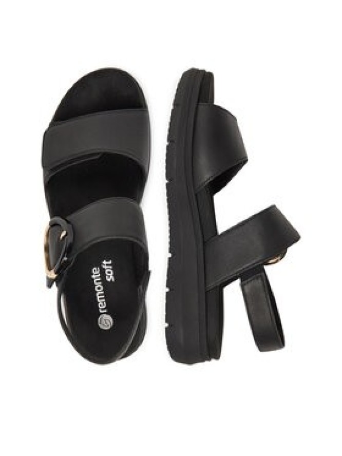 Remonte Sandały D2K50-00 Czarny