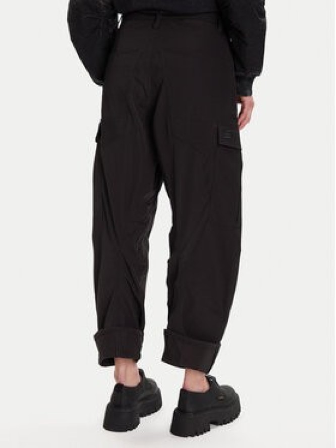 G-Star Raw Spodnie materiałowe Cargo 3D D27022-D909 Czarny Boyfriend Fit