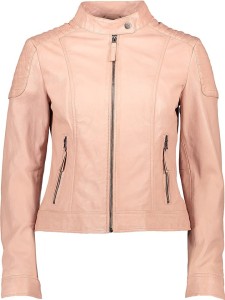 Apple of Eden Skórzana kurtka w kolorze jasnoróżowym rozmiar: 44