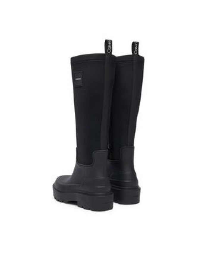 Calvin Klein Kalosze Rainboot High Rubber Neo HW0HW03180 Czarny