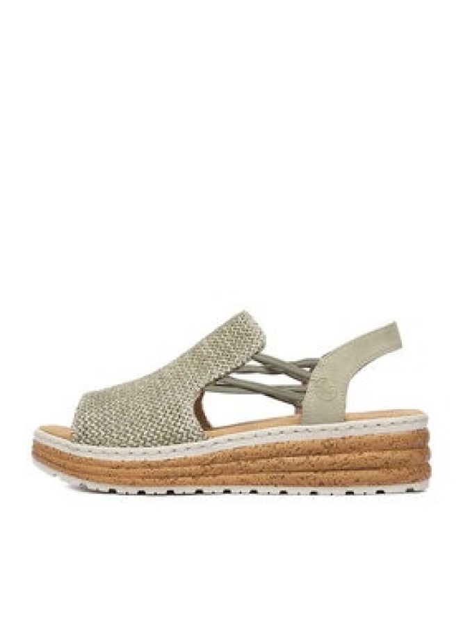 Rieker Sandały CEO-62741-52 Zielony