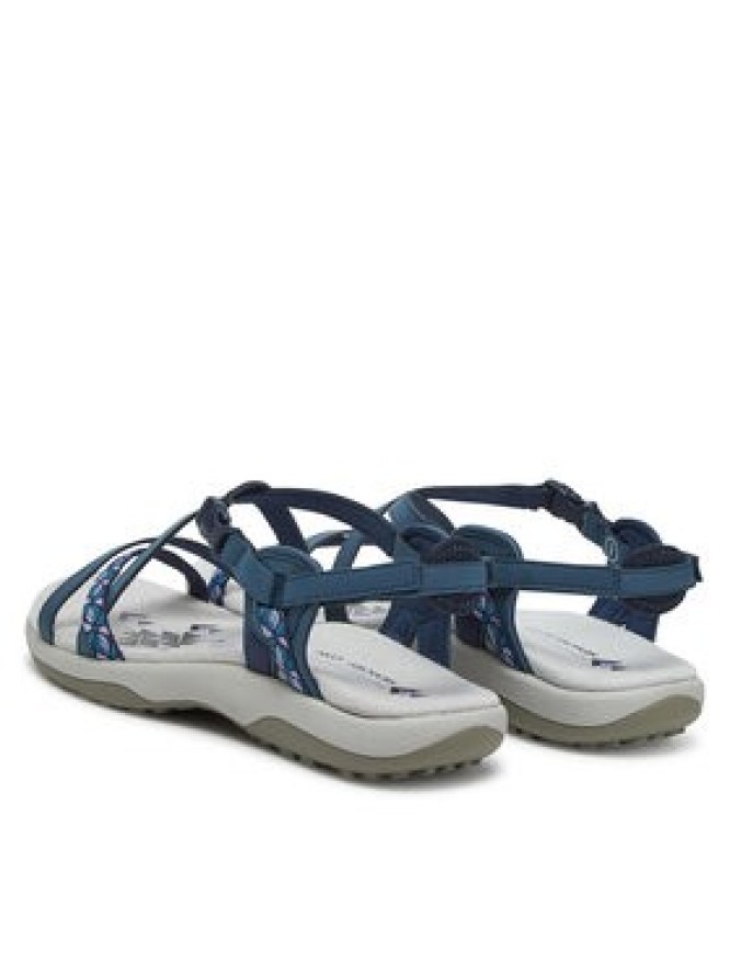 Skechers Sandały 40955 NVY Granatowy