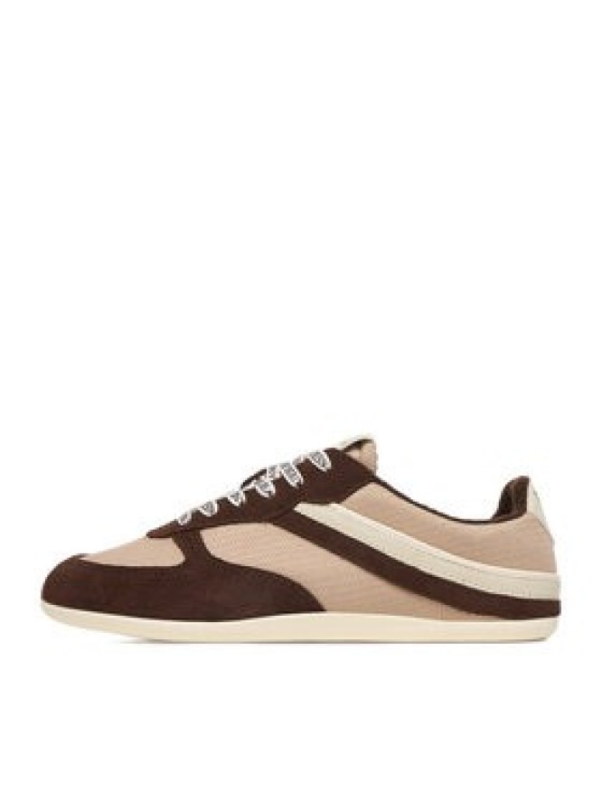 Guess Jeans Sneakersy EO-GJ2128 Brązowy ciemny